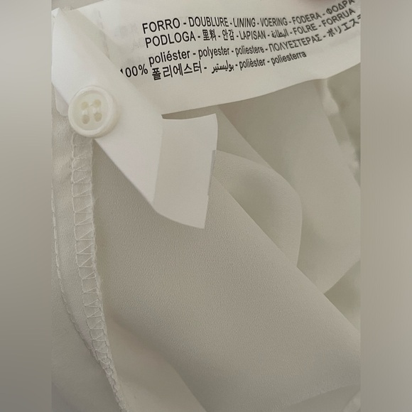 ZARA TEXTURED WEAVE MINI DRESS. WHITE. 4786/058. Size XS. Bloggers’ Favorite. - Picture 6 of 10